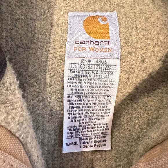 Vintage Carhartt Detroit Jacket Women's Size XL - Picture 6 of 8